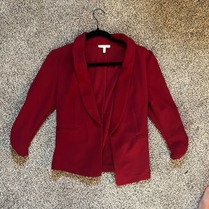 Red blazer